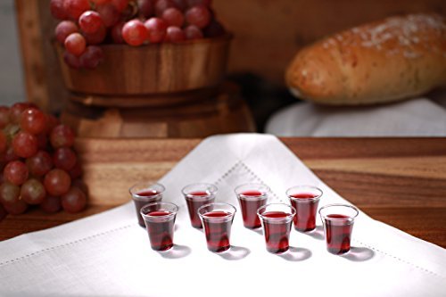 Grace Communion Cups - Disposable Plastic 2000 per box - Fits Standard Holy Communion Trays
