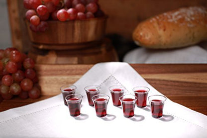 Grace Communion Cups - Disposable Plastic 2000 per box - Fits Standard Holy Communion Trays
