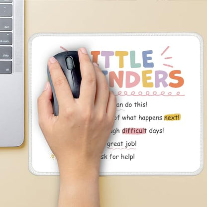 Funny Little Reminders Non-Slip Mouse Pad Gifts for Employee Girls - color: Multi 2