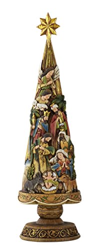 Avalon Gallery Nativity Christmas Tree Figurine - color: Antiqued Color