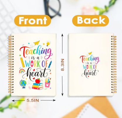 Teachers Gifts Spiral Notebook, Teacher Appreciation Gift Notebook - color: 05-teacher