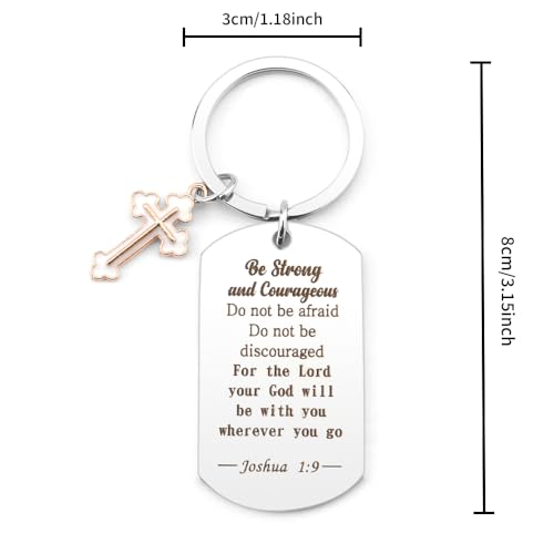 Christian Keychains Cross Keychain Bible Accessories Gifts Christian Gifts Religious Gifts - color: Bible Gifts