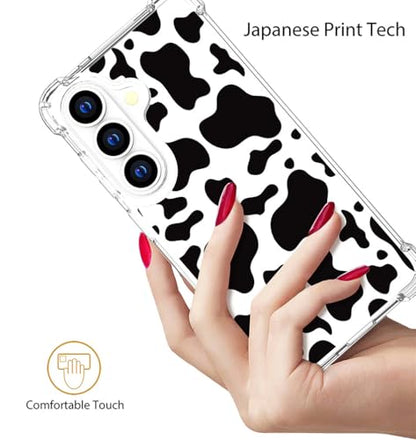 for Samsung Galaxy S26+ Plus Case - Black Cow Print - color: Black Cow Print, size: Galaxy S26+ Plus