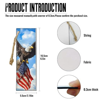 Bookmarks for Men Boy, Eagle Book Marks for Adults Kids Funny Bookmark for Women Men Book Lovers Bookmarks Aesthetic - color: Eagle-1
