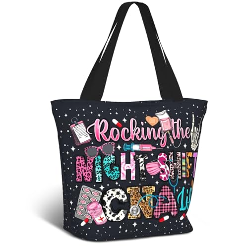 Bible Tote Bags For Women Religious Church Bag Christian Tote Bags Inspirational For Women Organizer Christian Gift - color: Nurse 2