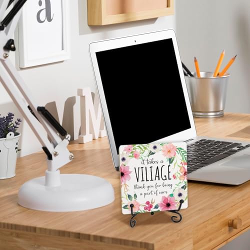 Retirement Gifts, Farewell Gifts, Thank You Gifts, Appreciation Gifts for Women Men, Motivational Wood Plaque Sign With Stand, Inspirational Desk Decor Sign Gifts, Thank You Gifts for Coworker - style: R