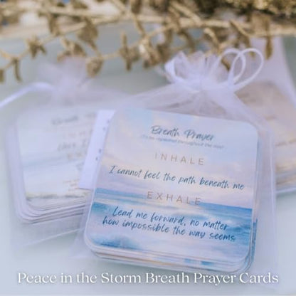 Grief Gifts for Women - Scripture Breath Prayer Cards for Loss & Comfort
