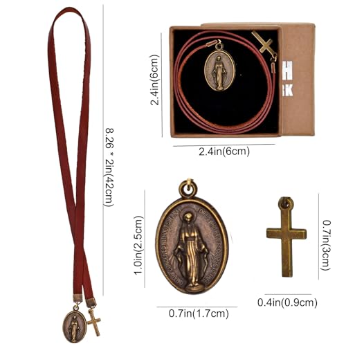 BLBMH Leather Bible Bookmark Catholic Cross Gifts Christian Book Mark -LB6 - color: Alb6