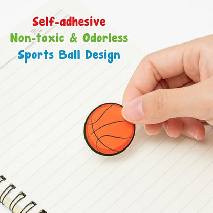 Haooryx Sports Ball DIY Sticker, 300pcs Make Your Own Football Soccer Ball - style: Sports Ball 1Roll