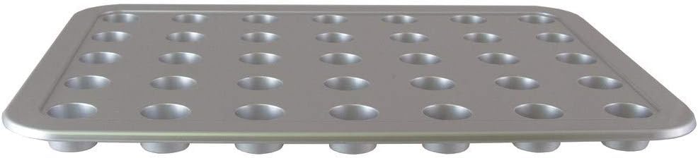 Silvertone Communion Tray Holds 35 Cups, Church Serving Tray