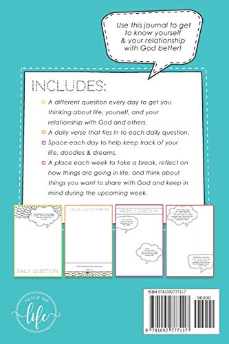 Doodles & Devotions: A 9 Week Prayer Journal for Teens | daily pages with questions, scripture, and weekly check-in for prayers and pondering
