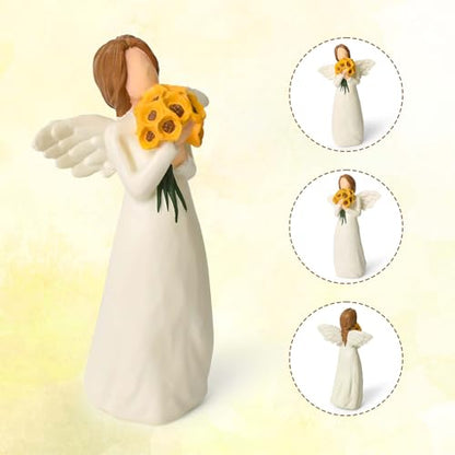Sunflower Gifts for Women, Get Well Gifts, Sunflowers Guardian Angel - color: Sunflower