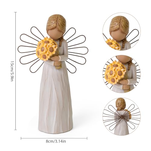 Sunflower Gifts for Women,Thinking of You Encouragement New Beginnings Gift - color: Encouragement Gift
