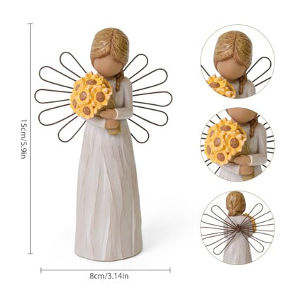 Sunflower Gifts for Women,Thinking of You Encouragement New Beginnings Gift - color: Encouragement Gift