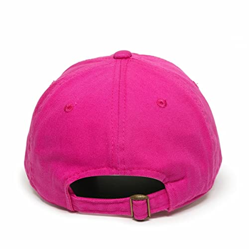 DSGN By DNA Say Mashallah Embroidered Hat Islamic Muslim Faith Inspired Cotton Baseball Cap Adjustable Dad Hat for Men&Women - color: Fuscha