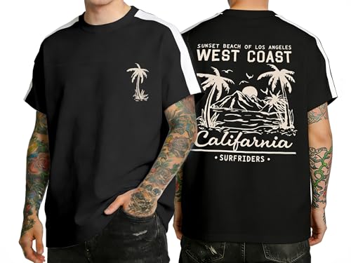 Christian Faith Over Fear Shirt for Men Jesus Religious Shirts Oversized T-Shirt - color: Ca-black, size: Medium