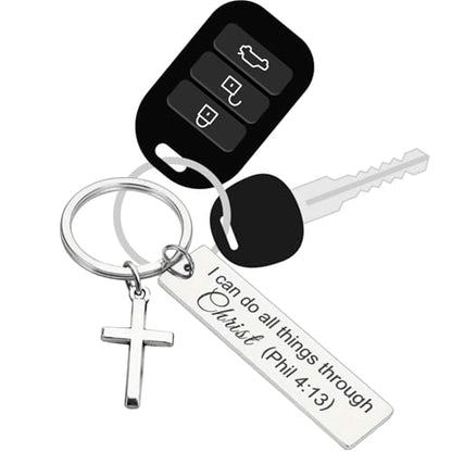 Bible Verse Keychains Christian Scripture Faith Gifts