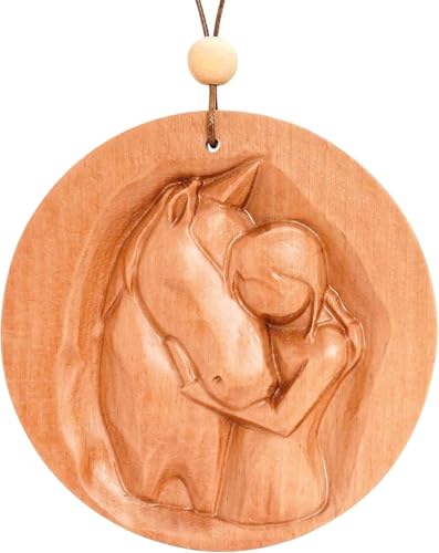 3D - Wooden Horse Ornament, Horse Ornaments for Christmas Tree, Christmas Ornaments 2026, Just a Girl Who Loves Horses Gifts, Farmhouse Rustic Holiday Decor, Xmas Tree Decoration - color: 3d - Horse