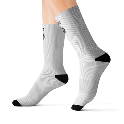 Faith Based Crew Socks for Men Women - Faith-Inspired Faith Design - Cool Graphic Socks Gift