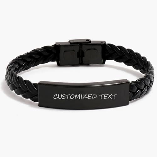 Personalization Stainless Steel Hebrew Bible Verses Engraved Bangle Bracelet - Psalm 23:4 Christian Jewish Religious Jewelry Gift for Women Men, Adjustable Scripture Cuff - style: Proverbs 3:5-6