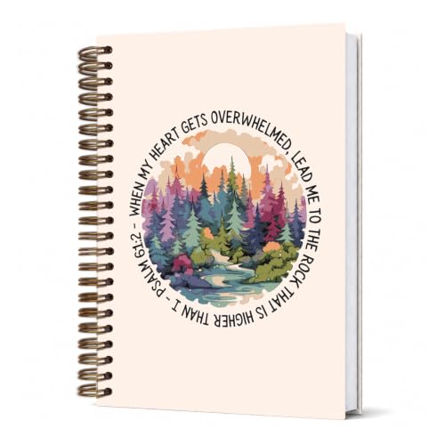 Dejfel Christian Bible Notebook Journal,Positive Gifts for Women Men Girls - color: faith