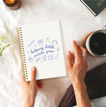 Teacher Notebook Journal, Blue Teacher Gifts for Women Notebooks - color: 12-teacher