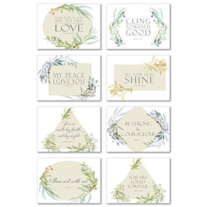 Inspirational Bible Verse Note Cards with Envelopes - Pack of 48 - style: Inspirational