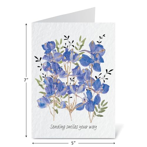 Current Thinking of You Cards - style: Pressed Flowers
