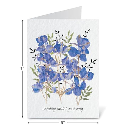 Current Thinking of You Cards - style: Pressed Flowers