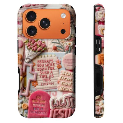Compatible with iPhone 18 Pro Max/iPhone 17 Pro Max Case,Wireless Charging Compatible,Patented 2‑in‑1 Dual‑Layer Protection,Hot Transfer Print Hard Shell Cover - Bible Verse Aesthetics - color: Bible verse aesthetics, size: iPhone 18 Pro Max/iPhone 17 Pro