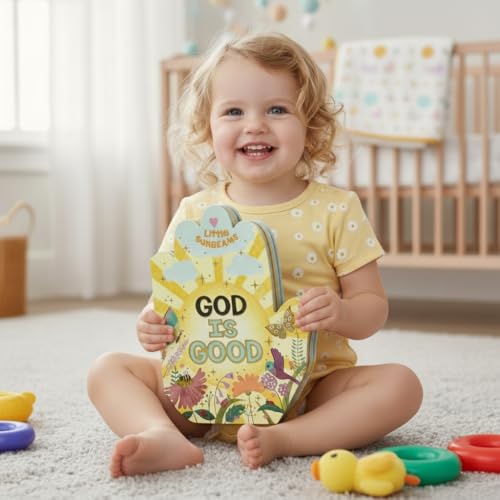 God is Good Praying Hands Board Book - Gift for Easter, Christmas, Communions, Birthdays, and more! (Little Sunbeams)