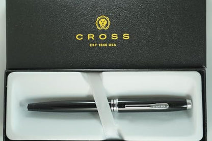 Cross Coventry Black Lacquer Rollerball Pen, Medium Point, Black Ink - color: Black