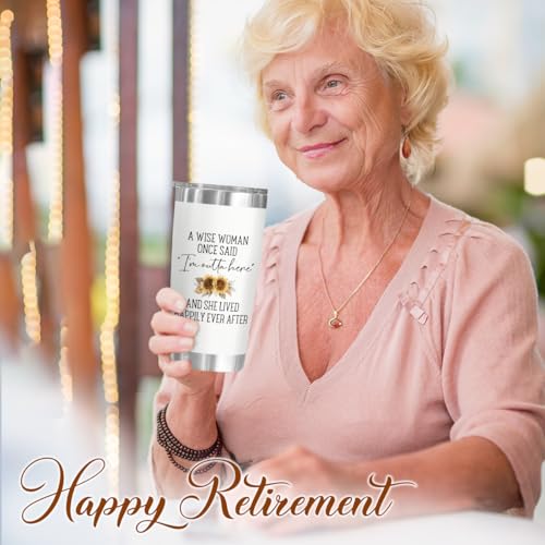 Retirement Gifts For Women - Retired 2026 Tumbler for Mom, Boss, Coworker