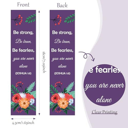 Christian Gifts for Women Men 8 Pieces Inspirational Bible Bookmarks Bible Verses Gifts Encouragement Gift Religious Spiritual Gift for Female Male Best Friend Coworker Positive Paper Bookmarks - color: Positive Bookmark