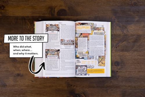 The NIV Action Study Bible, Hardcover, Full Color (Action Bible Series)
