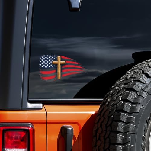 Jesus Car Decal Waterproof UV DTF - Christian Car Decal - color: Christian Stickers 10