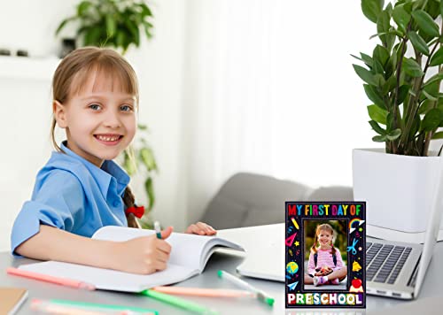 WaaHome My First Day of Preschool Picture Frame 2026, 4x6 Preschool Frame - color: 7-Back to School Preschool 4x6