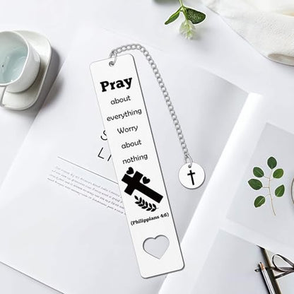 Christian Gifts for Women Men Christian Bookmark Inspirational Gifts Religious Gift Encouragement Easter Birthday Gift for Women Men Mom Dad Friends Book Lovers Church Supplies Book Accessories