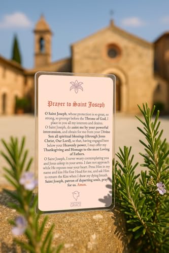Saint Joseph Protection Prayer Cards, 5-Pack