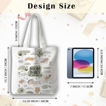 JINYO Christian Canvas Tote Bag, Bible Tote Bags for Women - color: Christian Tote Bag-2