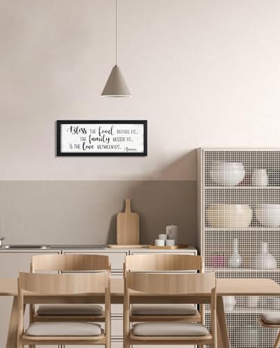 Bless the Food Before Us Wall Decor,Christian Bible Verse Wall Art - color: Bless the Food Before Us