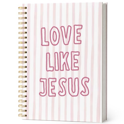 Christian Jesus Notebook Journal,Christian Gifts for Women(Pink) - color: LOVE LIKE JESUS-pink