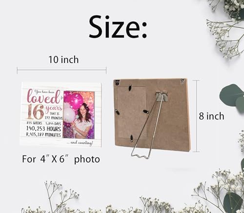 Sweet 16 Gifts for Girls Picture Frame - color: sweet 16