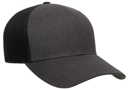 Yupoong Yp Classics Retro Trucker Cap - color: Dark Heather, size: One Size, style: Single