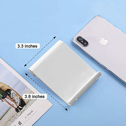 Mayten Foldable Desk Cell Phone Stand Adjustable iPhone iPad Holder Stand,Compatible for iPhone 14Pro 14Plus 13 12Pro Max 11 SE XS XR 8 7 6,Switch,iPad,Samsung,Kindle-White - color: white