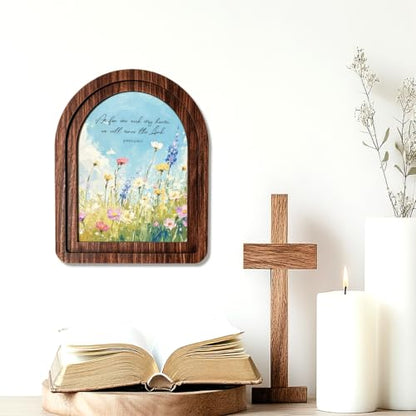 As For Me And My House We Will Serve The Lord Wood Plaque Signs - color: Joshua 24:15