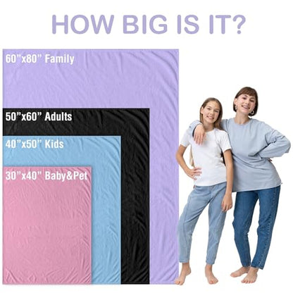 Personalized Baby Blankets with Name Religious Throw Blanket for Girls - color: Design13