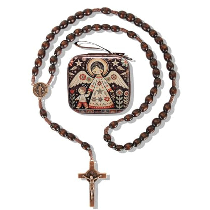 Catholic Rosary Beads, Rosarios Cross Pendant Decorative Prayer Box - color: Style-11