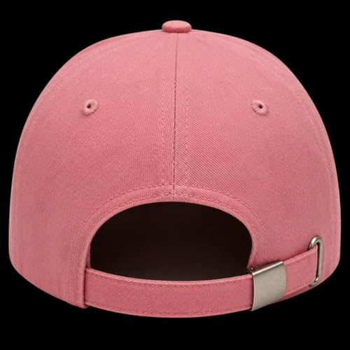 Three Nails Cross Christian Hats, Embroidered Baseball Caps for Adults - color: Pink White