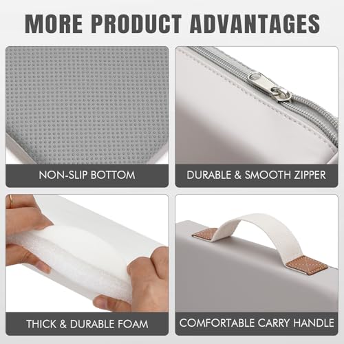 HappyPicnic Waterproof Garden Kneeling Pad, 2in Thick, Grey, 1 Pack - color: Grey